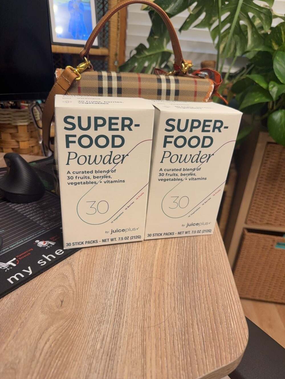 Juice Plus+ Superfood Powder 30 Stick Packs (2 Boxes)